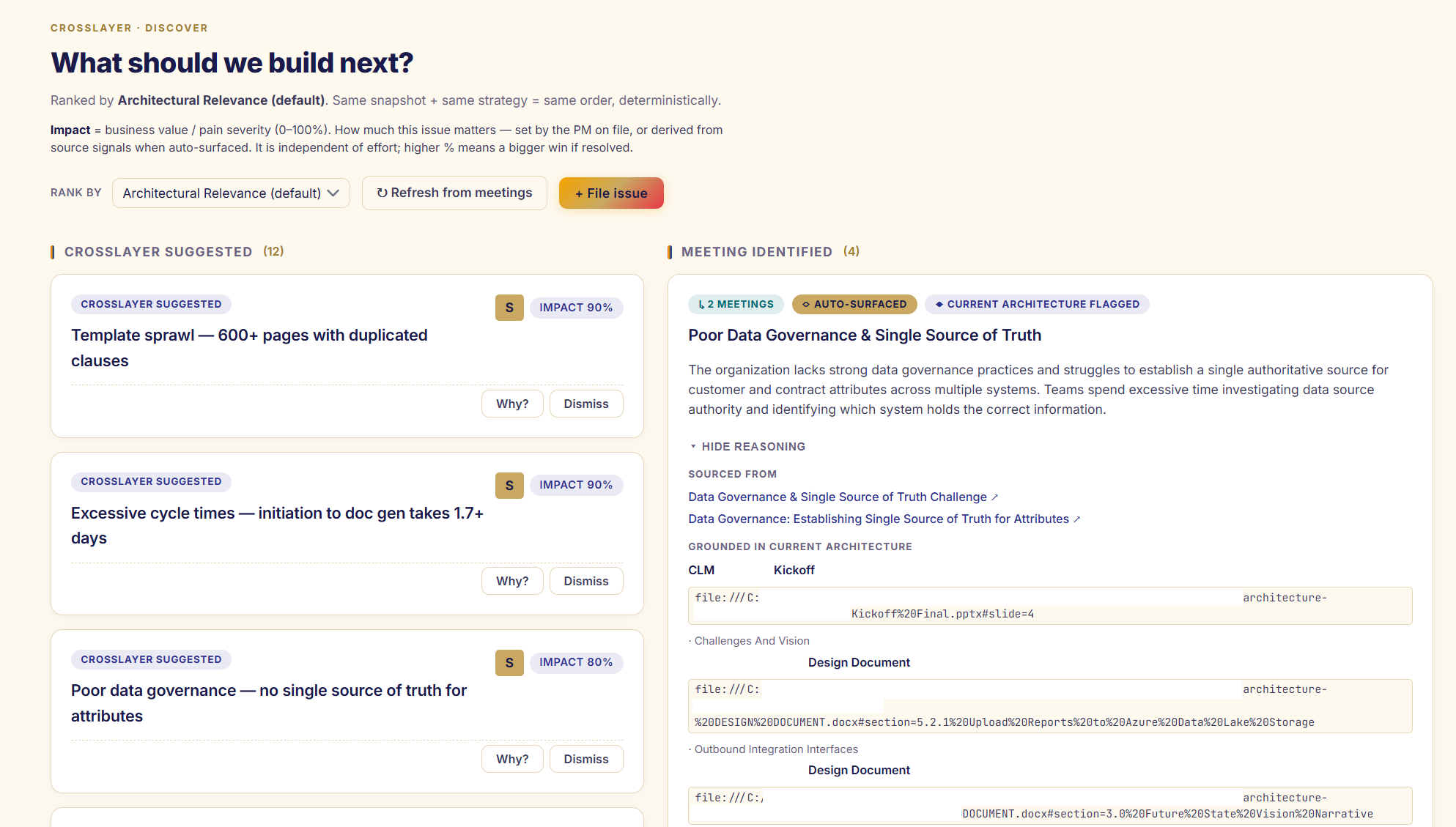 CrossLayer Discover. What should we build next